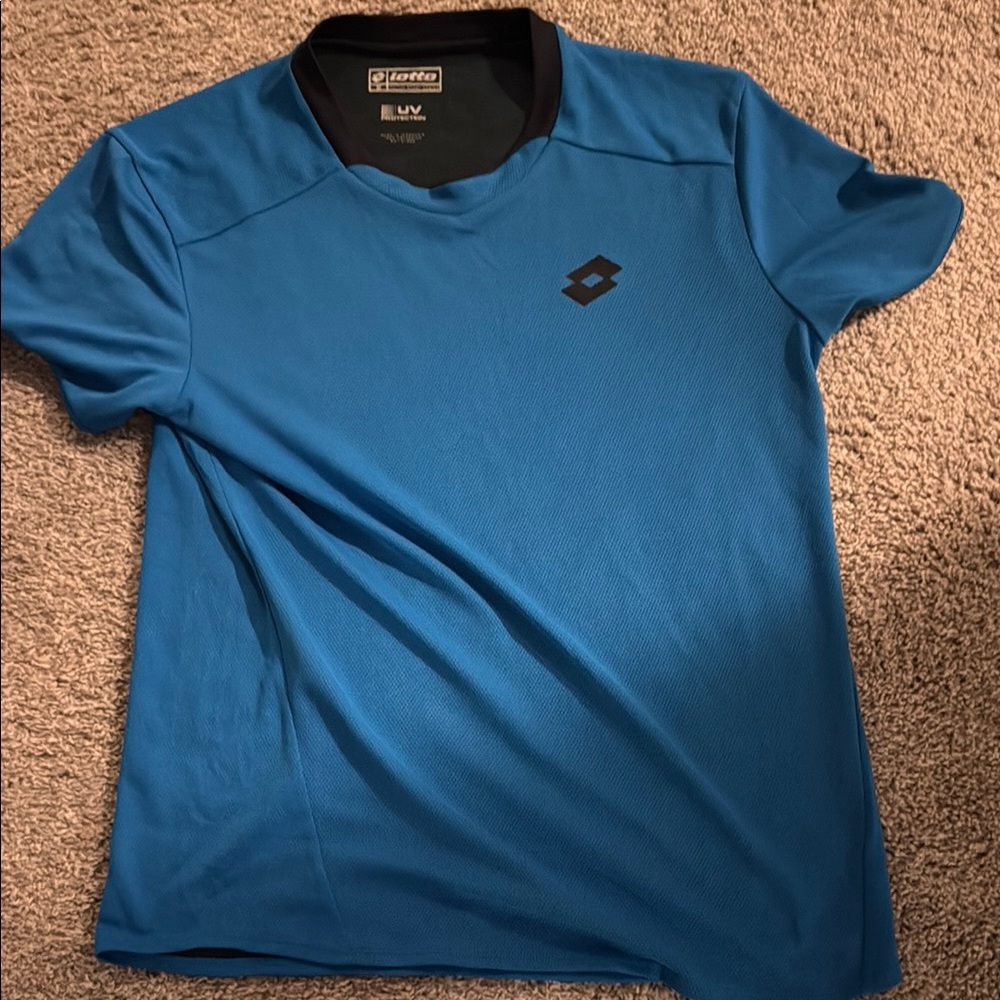 OTTO Blue Short Sleeve Tee Athletic Cut